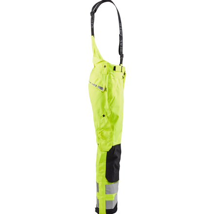 Blaklader 1867 Hi Vis Shell Trousers Hi Vis Yellow Black Right