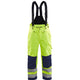 Blaklader 1867 Hi Vis Shell Trousers Hi Vis Yellow Navy Blue Main