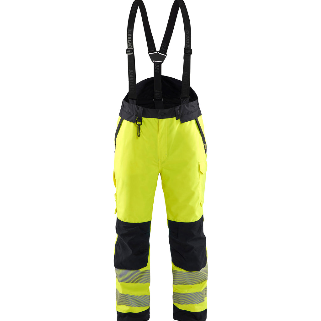 Blaklader 1875 Hi Vis Winter Trousers Hi Vis Yellow Black Main