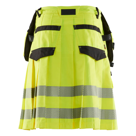 Blaklader 1921 Hi Vis Kilt Hi Vis Yellow Black Back
