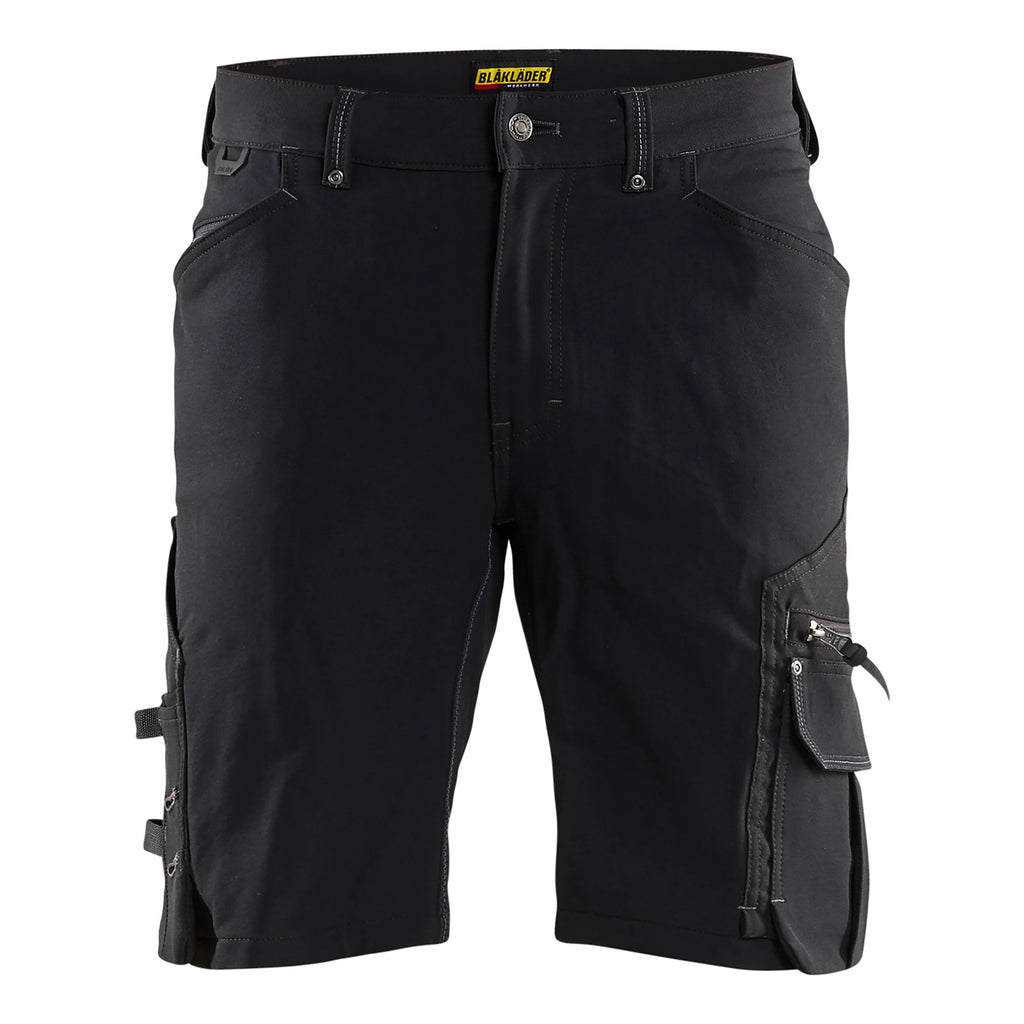 Blaklader 1987 Craftsman Shorts In 4 Way Stretch X1900 Black Main