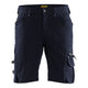 Blaklader 1987 Craftsman Shorts In 4 Way Stretch X1900 Dark Navy Black Main