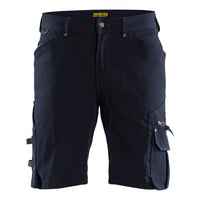 Blaklader 1987 Craftsman Shorts In 4 Way Stretch X1900 Dark Navy Black Main