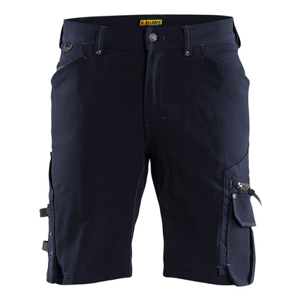 Blaklader 1987 Craftsman Shorts In 4 Way Stretch X1900 Dark Navy Black Main