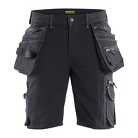 Blaklader 1988 Craftsman Shorts 4 Way Stretch X1900 Black Black Main