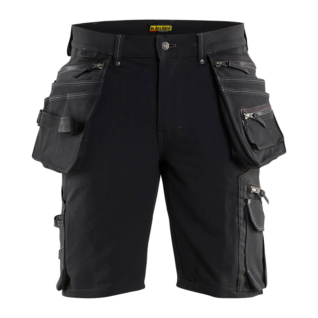 Blaklader 1988 Craftsman Shorts 4 Way Stretch X1900 Black Main