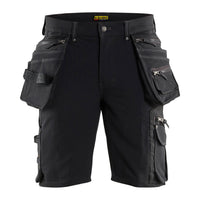 Blaklader 1988 Craftsman Shorts 4 Way Stretch X1900 Black Main