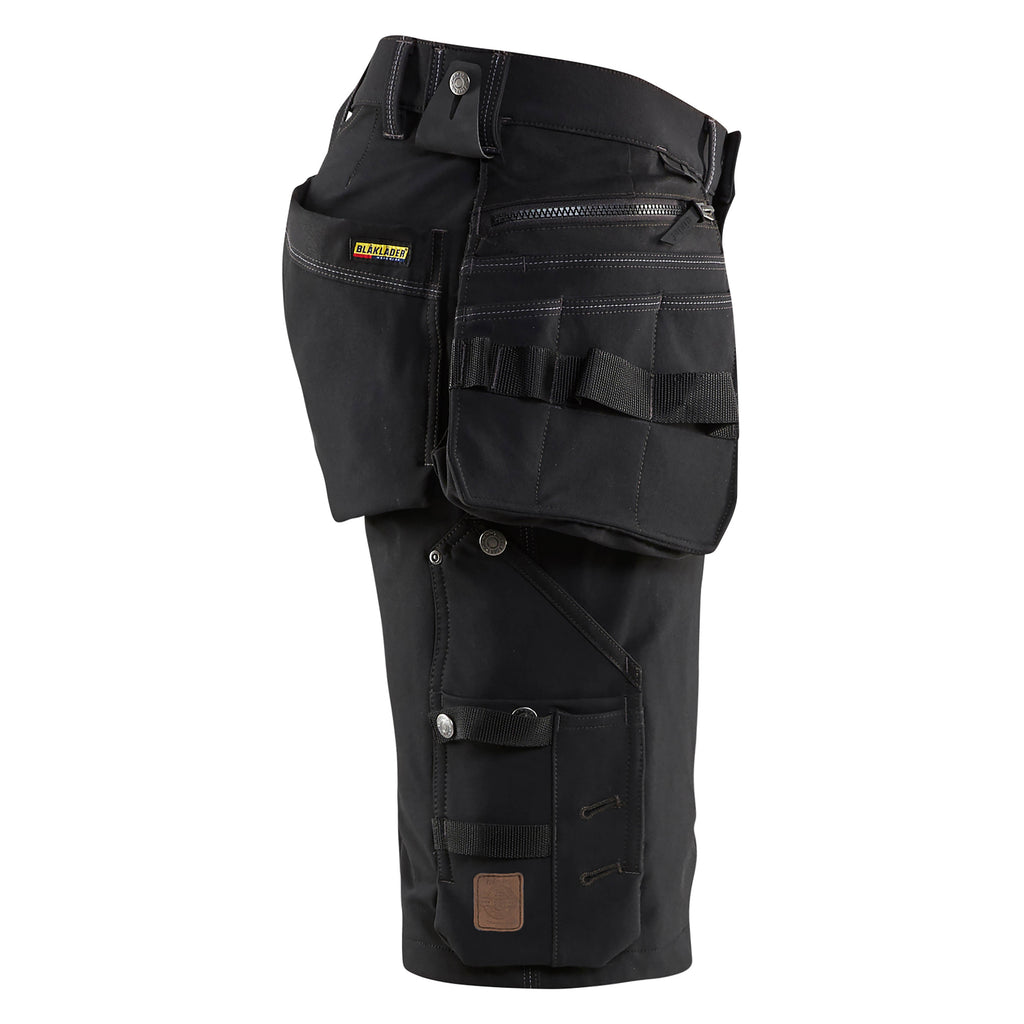 Blaklader 1988 Craftsman Shorts 4 Way Stretch X1900 Black Right