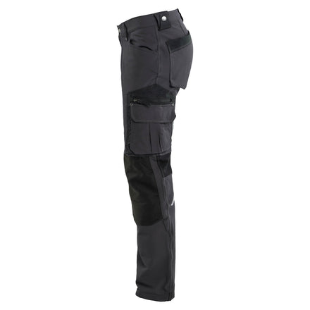 Blaklader 1989 Craftsman Trousers 4 Way Stretch X1900 Black Black Left