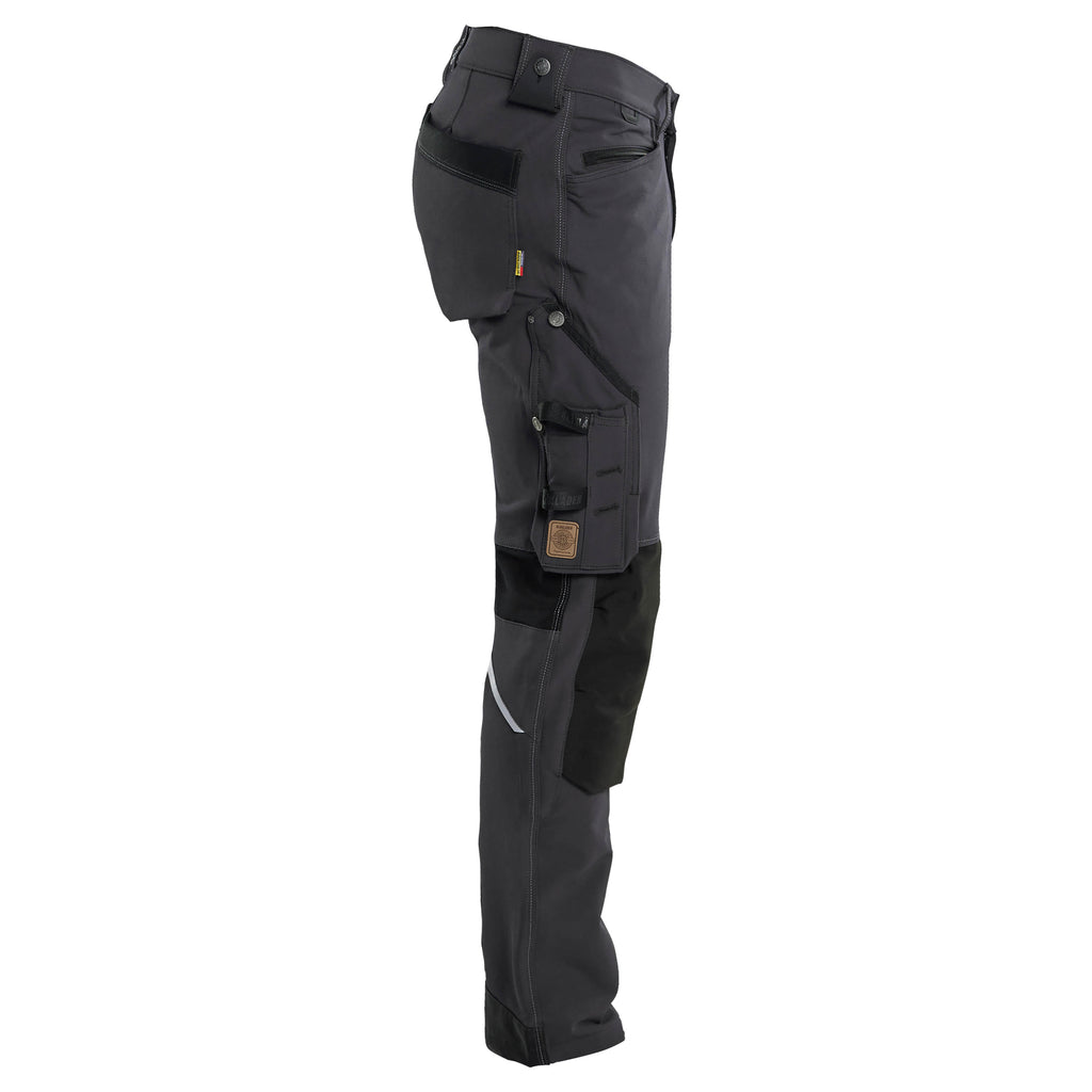 Blaklader 1989 Craftsman Trousers 4 Way Stretch X1900 Black Black Right
