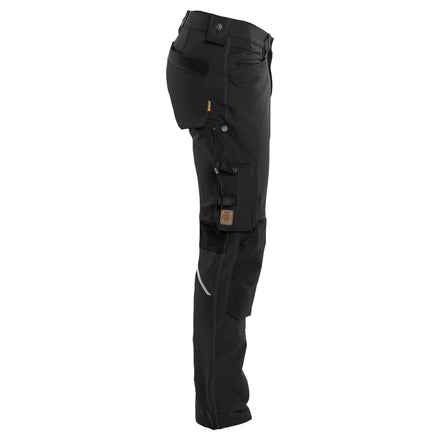 Blaklader 1989 Craftsman Trousers 4 Way Stretch X1900 Black Right