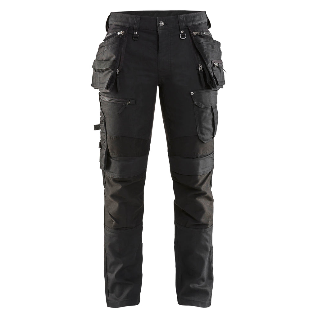 Blaklader 1990 Craftsman Trousers Stretch X1900 Black Black Main