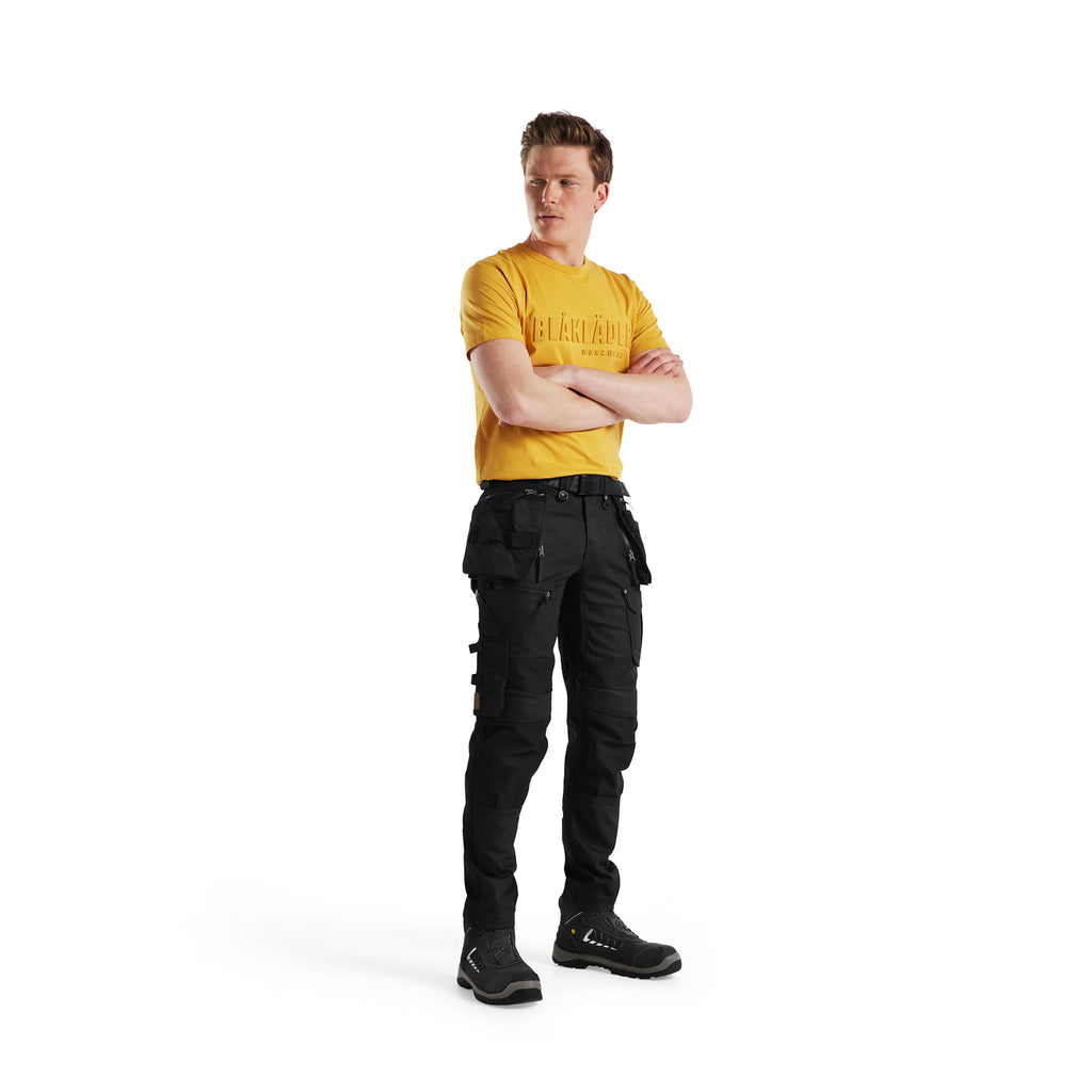 Blaklader 1990 Craftsman Trousers Stretch X1900 Black Black Model