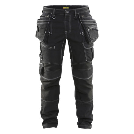 Blaklader 1990 Craftsman Trousers Stretch X1900 Black Main