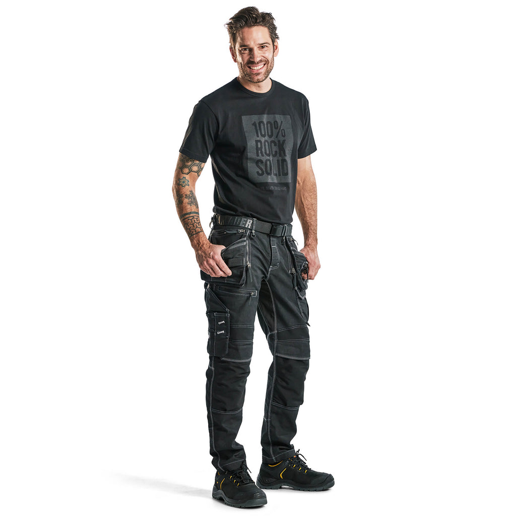 Blaklader 1990 Craftsman Trousers Stretch X1900 Black Model