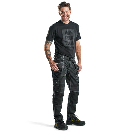 Blaklader 1990 Craftsman Trousers Stretch X1900 Black Model