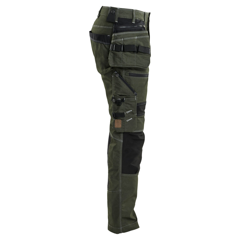 Blaklader 1990 Craftsman Trousers Stretch X1900 Forest Night Black Right