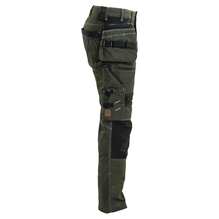 Blaklader 1990 Craftsman Trousers Stretch X1900 Forest Night Black Right