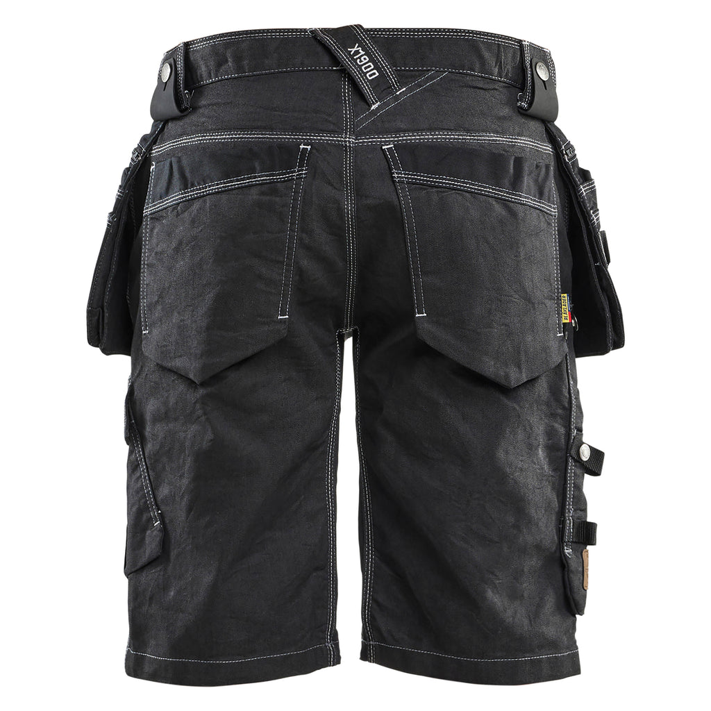 Blaklader 1992 Craftsman Shorts Stretch X1900 Black Back