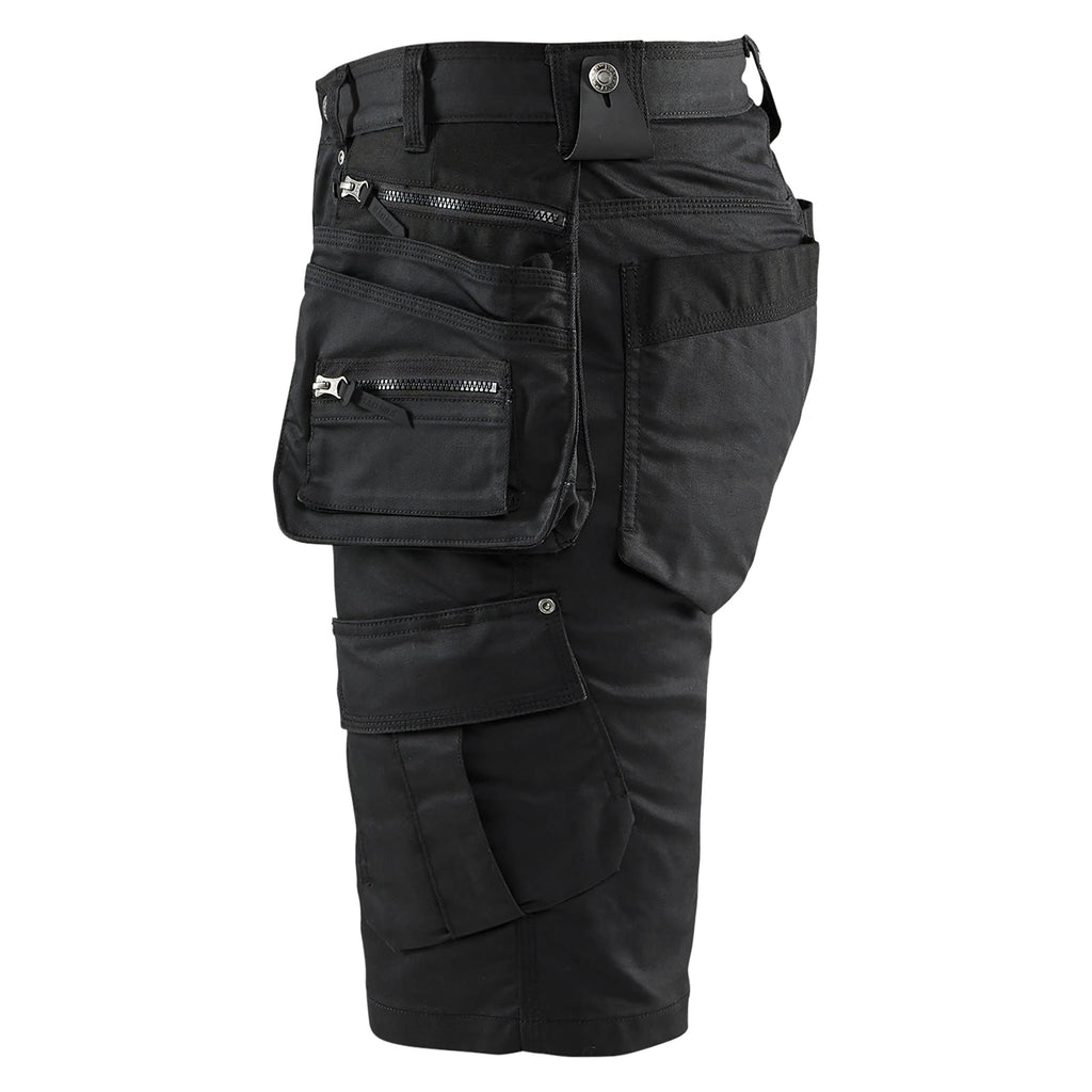 Blaklader 1992 Craftsman Shorts Stretch X1900 Black Black Left