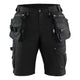 Blaklader 1992 Craftsman Shorts Stretch X1900 Black Black Main
