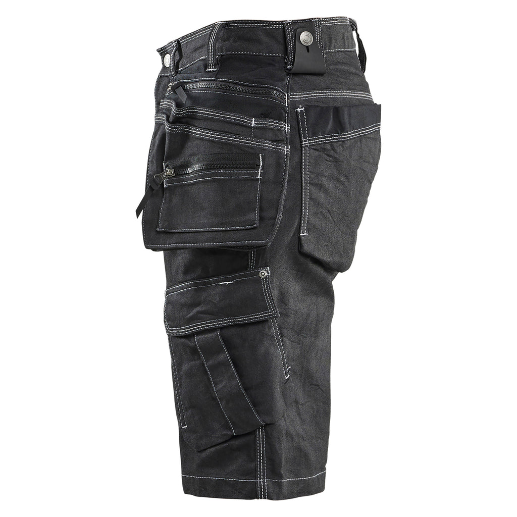 Blaklader 1992 Craftsman Shorts Stretch X1900 Black Left