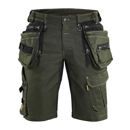Blaklader 1992 Craftsman Shorts Stretch X1900 Forest Night Black Main