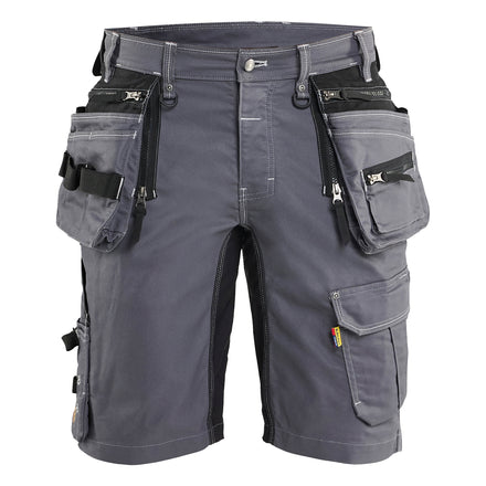 Blaklader 1992 Craftsman Shorts Stretch X1900 Mid Grey Black Main