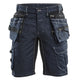 Blaklader 1992 Craftsman Shorts Stretch X1900 Navy Blue Black Main