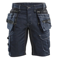 Blaklader 1992 Craftsman Shorts Stretch X1900 Navy Blue Black Main