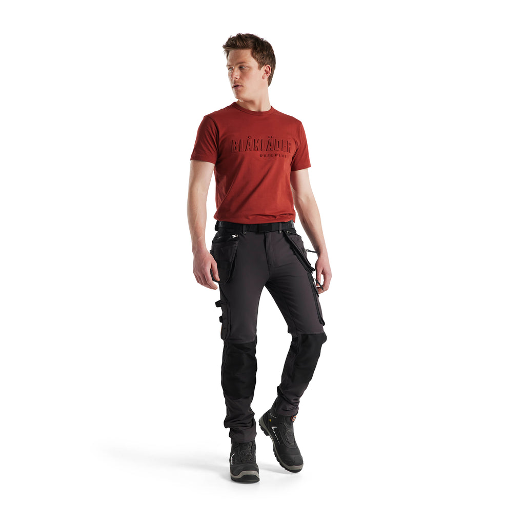 Blaklader 1998 Craftsman Trousers 4 Way Stretch X1900 Black Black Model