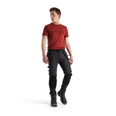 Blaklader 1998 Craftsman Trousers 4 Way Stretch X1900 Black Black Model