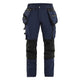 Blaklader 1998 Craftsman Trousers 4 Way Stretch X1900 Dark Navy Black Main