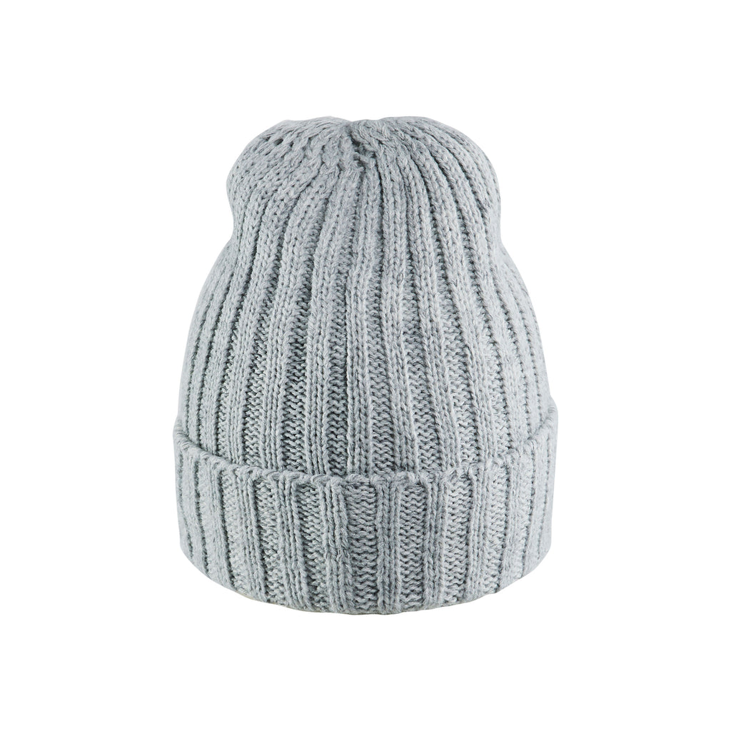 Blaklader 2027 Reflective Knit Beanie Grey Melange Back