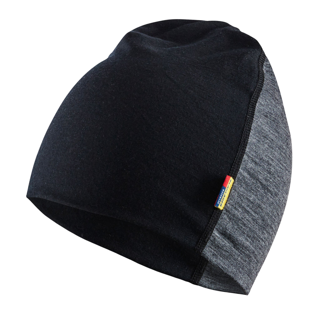 Blaklader 2035 Merino Wool Beanie Mid Grey Black 