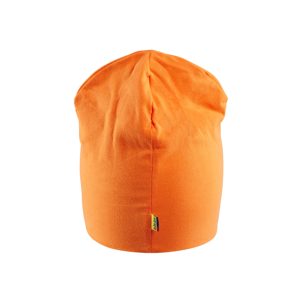 Blaklader 2063 Stretchy Hat Hi Vis Orange Navy Blue Back