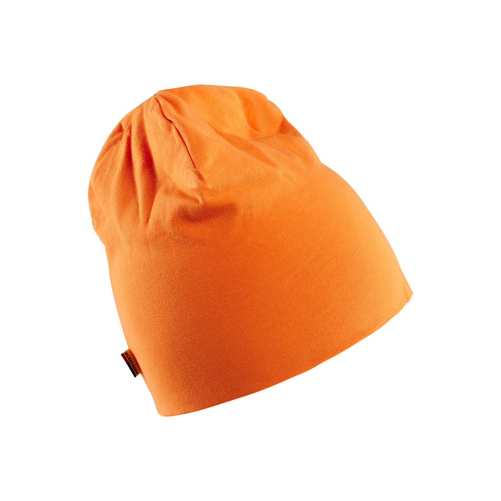 Blaklader 2063 Stretchy Hat Hi Vis Orange Navy Blue Right