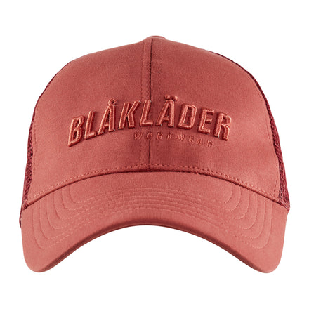 Blaklader 2075 Trucker Cap Burned Red Front