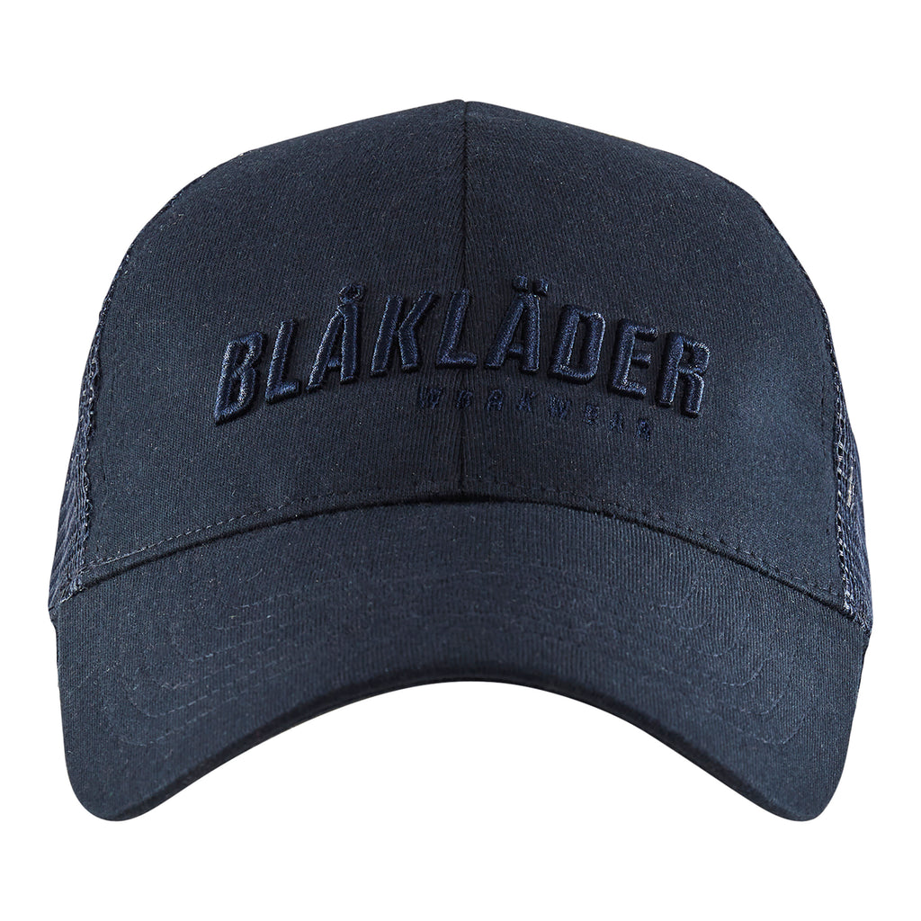 Blaklader 2075 Trucker Cap Dark Navy Blue Front