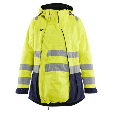 Blaklader 2172 Hi Vis Pregnancy Panel Hi Vis Yellow Back