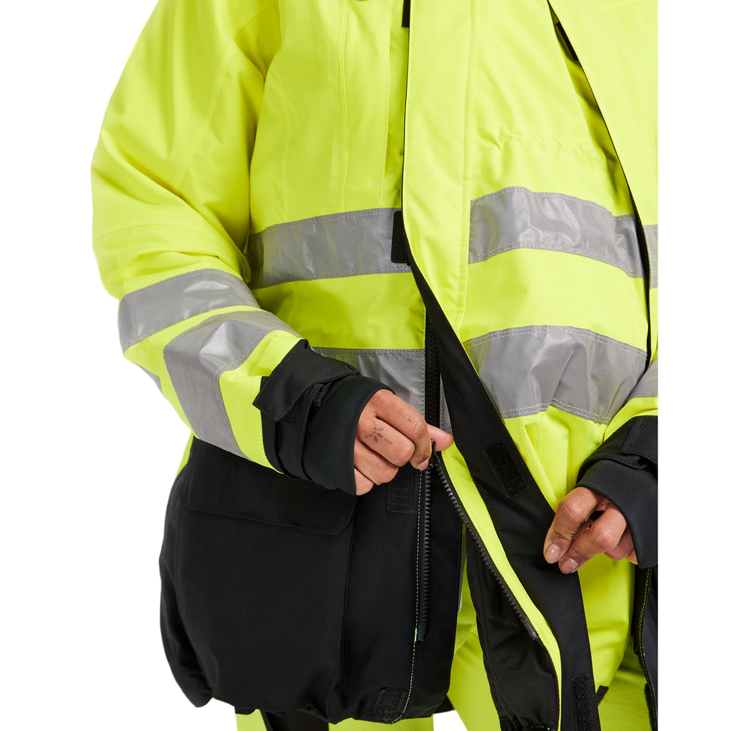 Blaklader 2172 Hi Vis Pregnancy Panel Hi Vis Yellow Feature 2