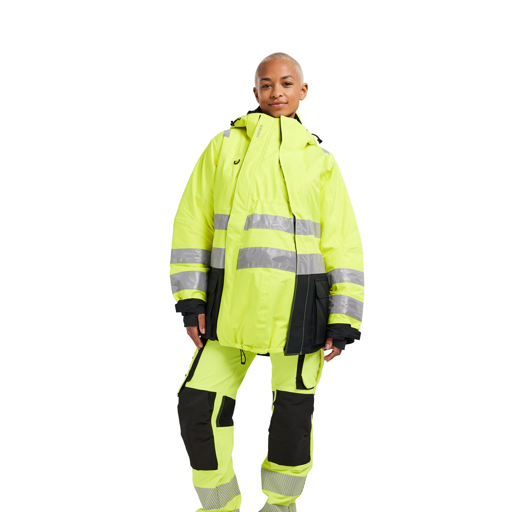 Blaklader 2172 Hi Vis Pregnancy Panel Hi Vis Yellow Model