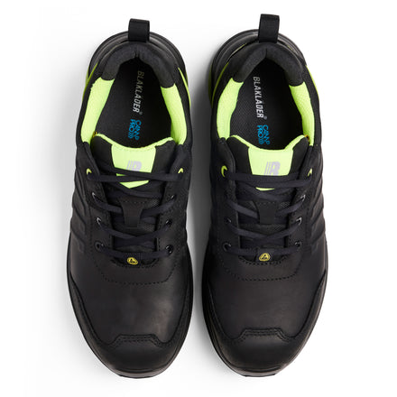 Blaklader 2412 Sprinter Safety Shoe S3S Black Lime Green Right
