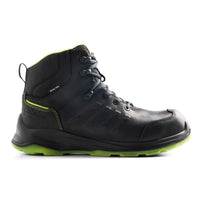 Blaklader 2413 Sprinter Safety Boot S3S Black Lime Green Front