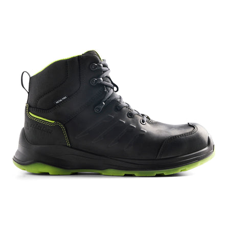Blaklader 2413 Sprinter Safety Boot S3S Black Lime Green Front