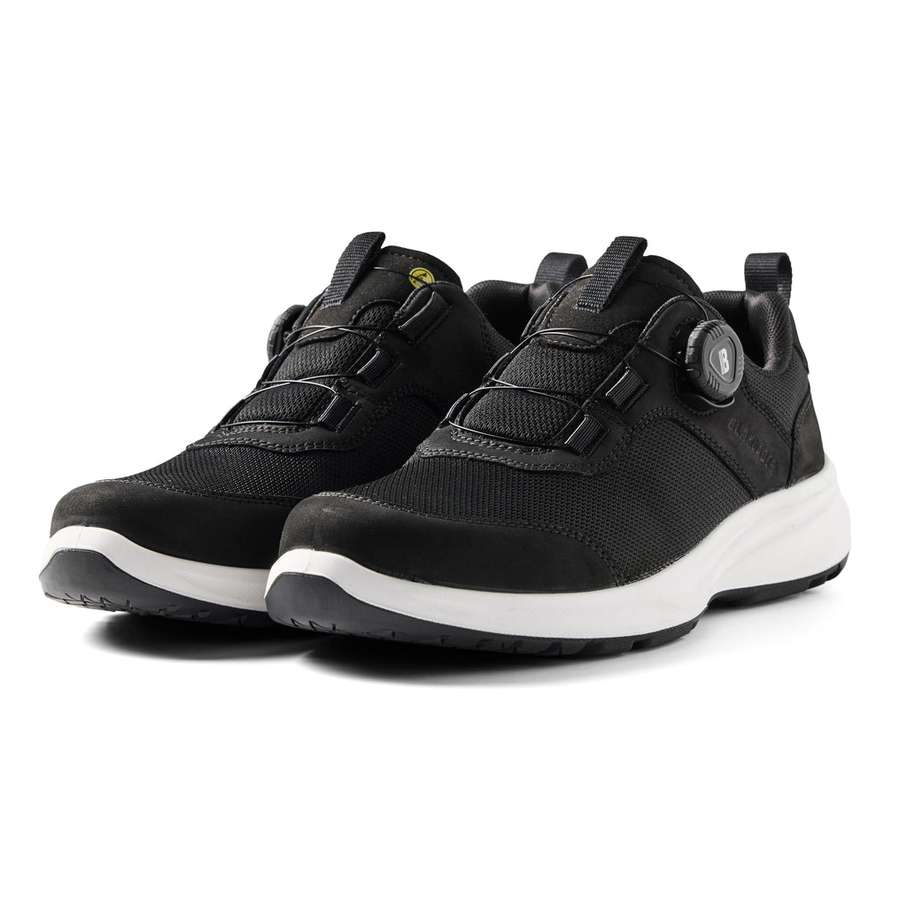 Blaklader 2426 Pilot Mens Occupational Shoe O1 Black Left
