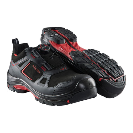 Blaklader 2471 Safety Boot Shoe Black Red