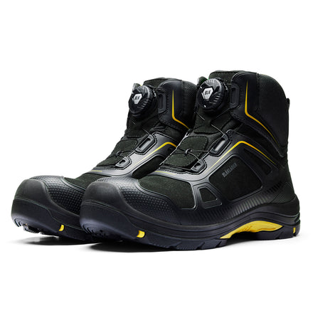 Blaklader 2473 Safety Boot Shoe Black Yellow