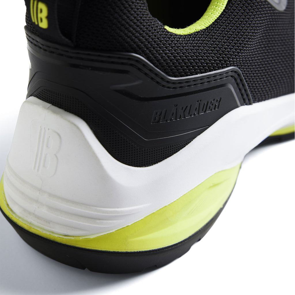 Blaklader 2486 Safety Boot Shoe Black Lime Green Feature