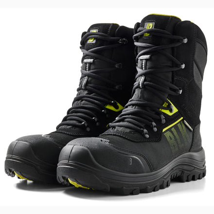 Blaklader 2490 Safety Boot Shoe Black Hi Vis Yellow